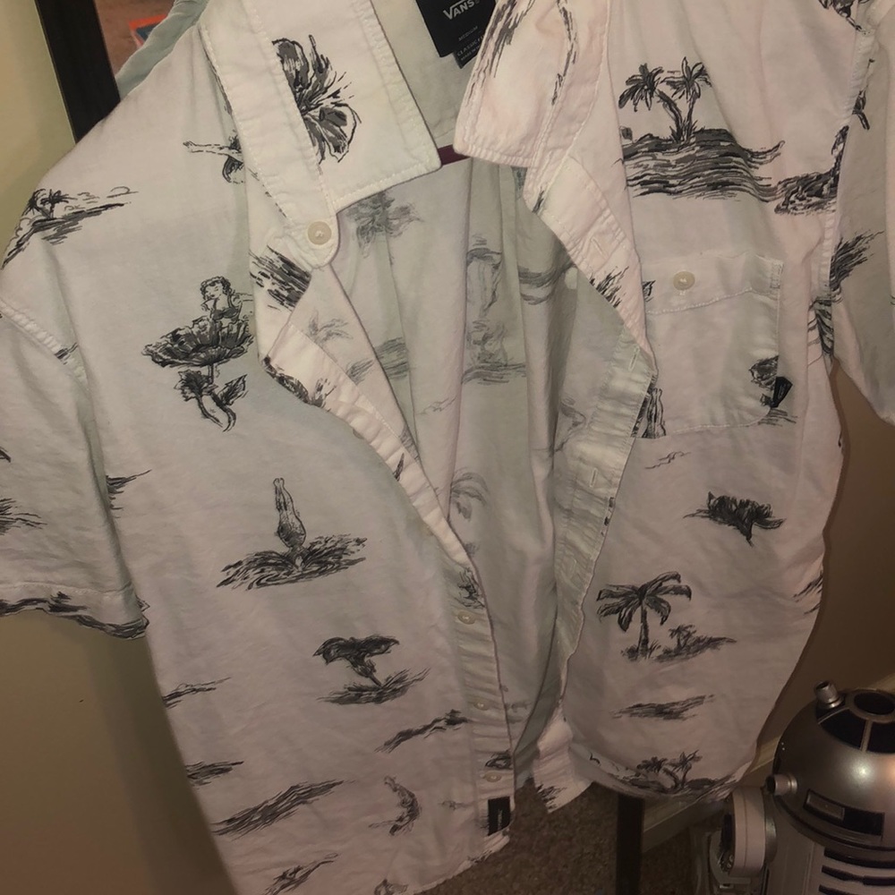 Vans button down
